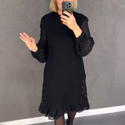Mara™ | Abito elegante con maniche in chiffon