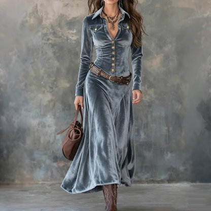 Vena™ | Abito Maxi Flowy Moderno