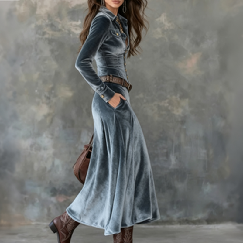 Vena™ | Abito Maxi Flowy Moderno