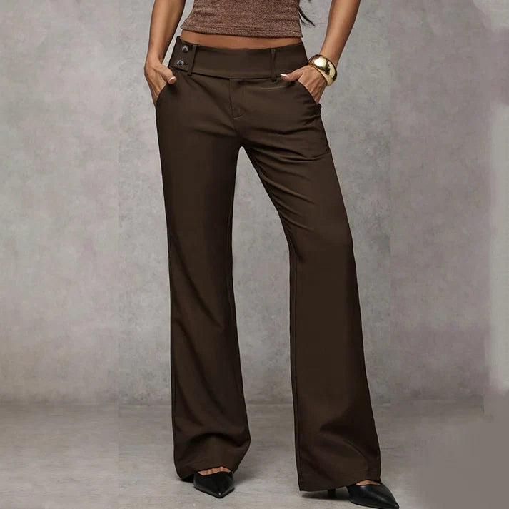 Sanne™ | Elegante Pantalone a Gamba Larga