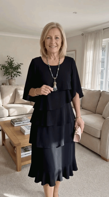Leno™ | Abito Midi Elegante