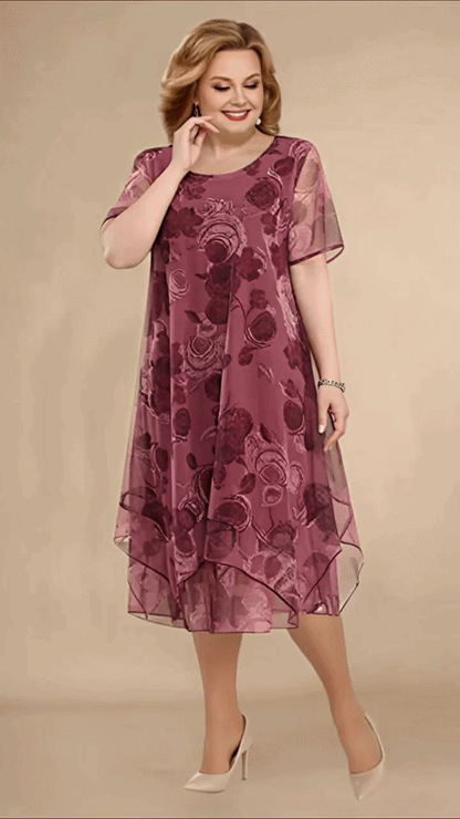 Anke™ | Elegante Abito a Fiori