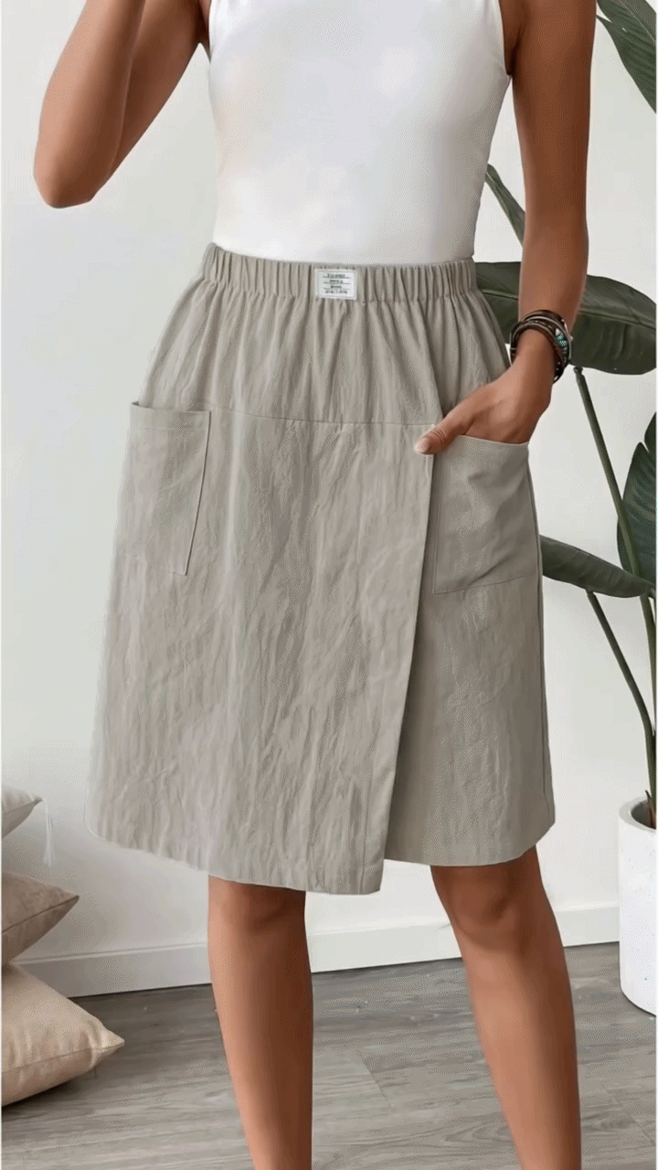 Britt™ | Gonna elastica con pantaloncini