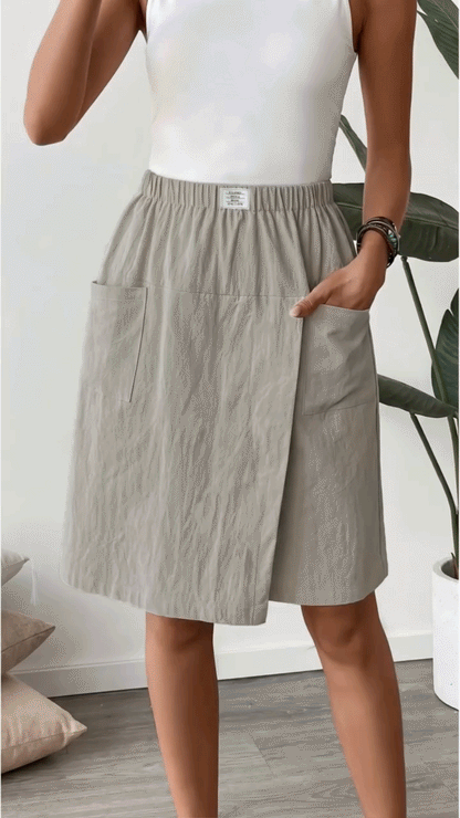 Britt™ | Gonna elastica con pantaloncini