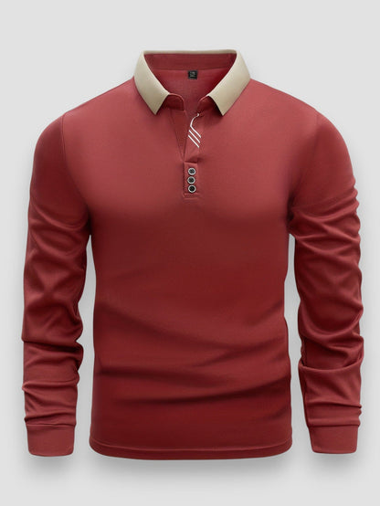 Keno™ | Polo Casual Moderna Con Maniche Lunghe